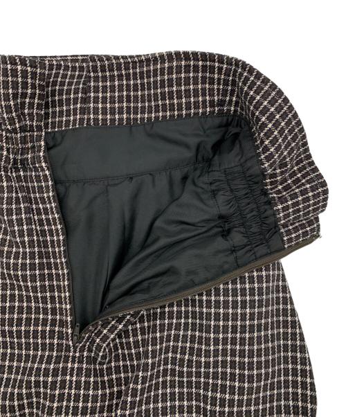 Lily Brown（リリーブラウン）Lily Brown (リリーブラウン) 異素材切り替えスカート ブラック サイズ:Fの古着・服飾アイテム
