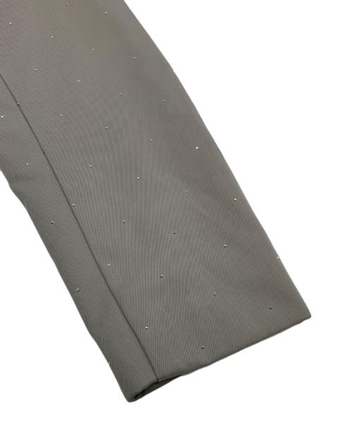 darich（ダーリッチ）darich (ダーリッチ) ルーズシングルスタッズジャケット グレー サイズ:Fの古着・服飾アイテム