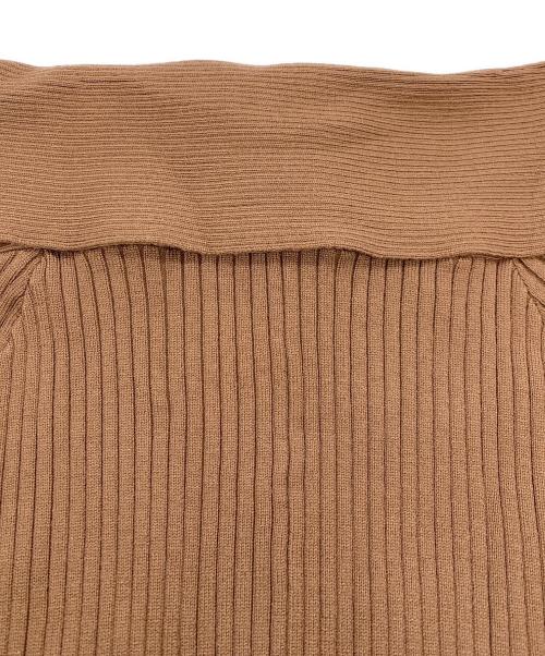 darich（ダーリッチ）darich (ダーリッチ) 長袖ワンピース ブラウン サイズ:Fの古着・服飾アイテム