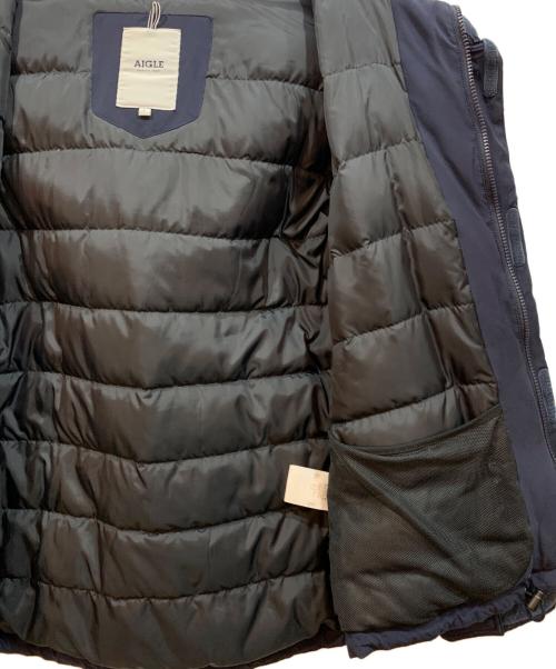 AIGLE（エーグル）AIGLE (エーグル) ダウンジャケット ネイビー サイズ:Lの古着・服飾アイテム