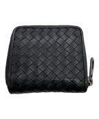 BOTTEGA VENETAボッテガベネタ）の古着「ジップアラウンドウォレット」｜ブラック