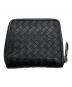 BOTTEGA VENETA（ボッテガベネタ）の古着「ジップアラウンドウォレット」｜ブラック