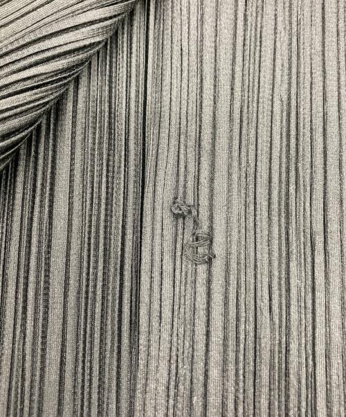 PLEATS PLEASE（プリーツプリーズ）PLEATS PLEASE (プリーツプリーズ) レアースリーブ半袖ブラウス ブラック サイズ:3の古着・服飾アイテム