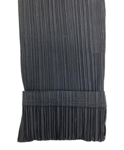 PLEATS PLEASE（プリーツプリーズ）PLEATS PLEASE (プリーツプリーズ) プリーツダブルジャケット ブラック サイズ:4の古着・服飾アイテム