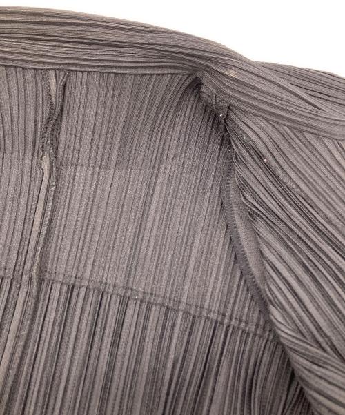 PLEATS PLEASE（プリーツプリーズ）PLEATS PLEASE (プリーツプリーズ) プリーツダブルジャケット ブラック サイズ:4の古着・服飾アイテム