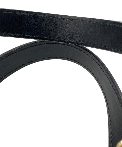 Burberry's（バーバリー）Burberry's (バーバリー) レザーハンドバッグ ブラックの古着・服飾アイテム