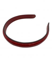 GUCCI（グッチ）の古着「カチューシャ」｜レッド