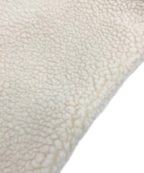 moment+（モーメントプラス）moment+ (モーメントプラス) ボア切り替えキルティングコート アイボリー サイズ:Mの古着・服飾アイテム