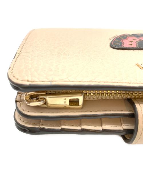 FURLA（フルラ）FURLA (フルラ) 2つ折り財布 ベージュの古着・服飾アイテム