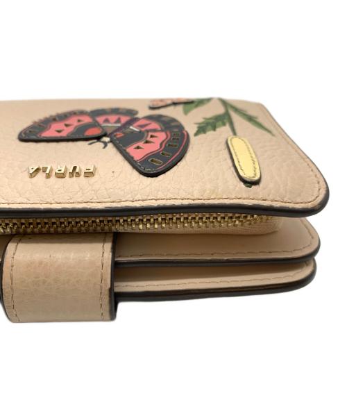 FURLA（フルラ）FURLA (フルラ) 2つ折り財布 ベージュの古着・服飾アイテム