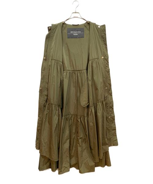 WEEKEND Max Mara（ウィークエンド マックスマーラ）WEEKEND Max Mara (ウィークエンド マックスマーラ) ジップコート グリーン サイズ:44の古着・服飾アイテム