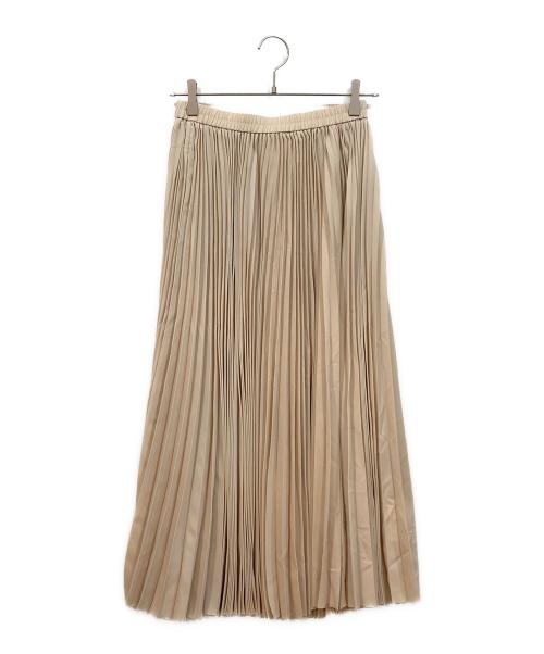 theory luxe（セオリーリュクス）theory luxe (セオリーリュクス) プリーツスカート ベージュ サイズ:36の古着・服飾アイテム