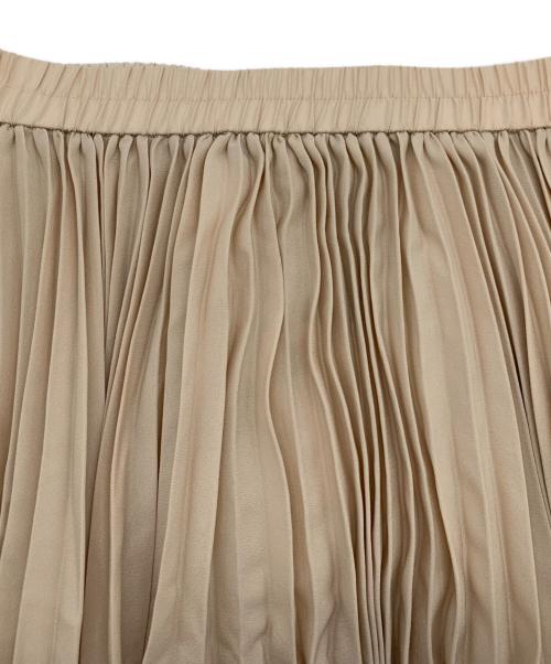 theory luxe（セオリーリュクス）theory luxe (セオリーリュクス) プリーツスカート ベージュ サイズ:36の古着・服飾アイテム