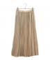 theory luxe (セオリーリュクス) プリーツスカート ベージュ サイズ:36：8000円