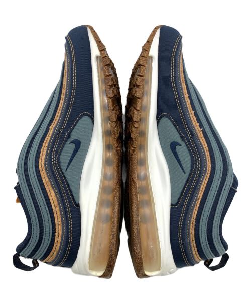 NIKE（ナイキ）NIKE (ナイキ) AIRMAX97 CORK OBSIDIAN / エアマックス 97 コルク オブシディアンブルー ネイビー サイズ:US：9の古着・服飾アイテム