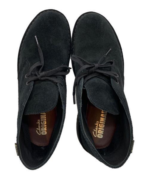 CLARKS ORIGINALS（クラークス オリジナルズ）Clarks Originals (クラークス オリジナルズ) デザートブーツ ブラック サイズ:US8の古着・服飾アイテム