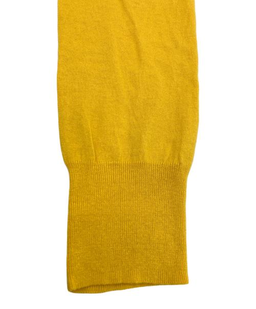 Vivienne Westwood RED LABEL（ヴィヴィアンウエストウッドレッドレーベル）Vivienne Westwood RED LABEL (ヴィヴィアンウエストウッドレッドレーベル) 薄手カーディガン イエロー サイズ:Mの古着・服飾アイテム