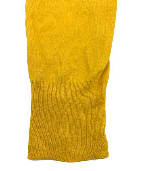 Vivienne Westwood RED LABEL（ヴィヴィアンウエストウッドレッドレーベル）Vivienne Westwood RED LABEL (ヴィヴィアンウエストウッドレッドレーベル) 薄手カーディガン イエロー サイズ:Mの古着・服飾アイテム