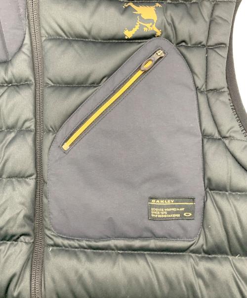OAKLEY（オークリー）OAKLEY (オークリー) ダウンベスト ブラック サイズ:M 未使用品の古着・服飾アイテム