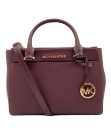 MICHAEL KORS（マイケルコース）の古着「2WAYバッグ」｜ワインレッド