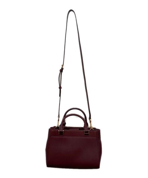 MICHAEL KORS（マイケルコース）MICHAEL KORS (マイケルコース) 2WAYバッグ ワインレッドの古着・服飾アイテム