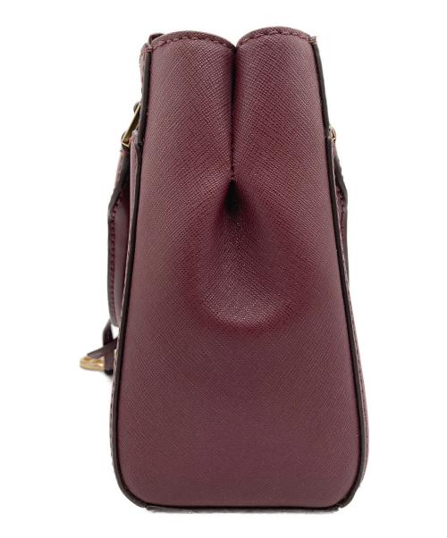 MICHAEL KORS（マイケルコース）MICHAEL KORS (マイケルコース) 2WAYバッグ ワインレッドの古着・服飾アイテム