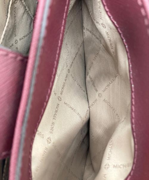 MICHAEL KORS（マイケルコース）MICHAEL KORS (マイケルコース) 2WAYバッグ ワインレッドの古着・服飾アイテム