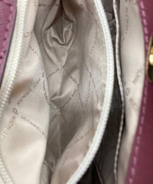 MICHAEL KORS（マイケルコース）MICHAEL KORS (マイケルコース) 2WAYバッグ ワインレッドの古着・服飾アイテム