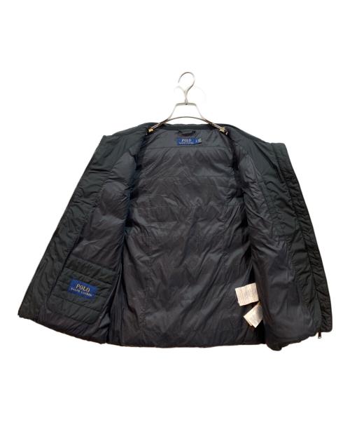 POLO RALPH LAUREN（ポロ・ラルフローレン）POLO RALPH LAUREN (ポロ・ラルフローレン) ダウンベスト ブラック サイズ:SPの古着・服飾アイテム