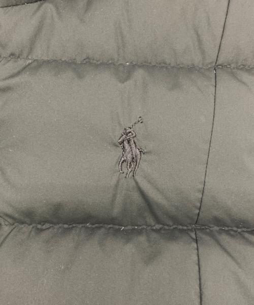 POLO RALPH LAUREN（ポロ・ラルフローレン）POLO RALPH LAUREN (ポロ・ラルフローレン) ダウンベスト ブラック サイズ:SPの古着・服飾アイテム
