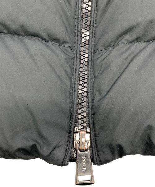 POLO RALPH LAUREN（ポロ・ラルフローレン）POLO RALPH LAUREN (ポロ・ラルフローレン) ダウンベスト ブラック サイズ:SPの古着・服飾アイテム