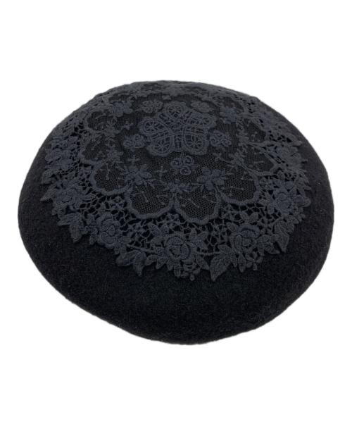 CA4LA（カシラ）CA4LA (カシラ) ベレー帽 ブラックの古着・服飾アイテム