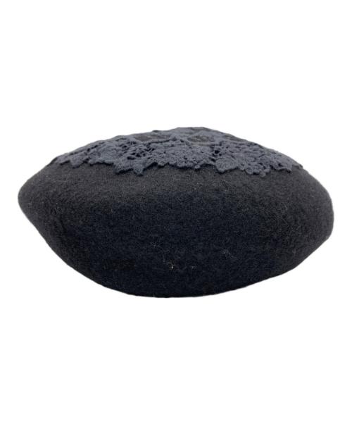 CA4LA（カシラ）CA4LA (カシラ) ベレー帽 ブラックの古着・服飾アイテム