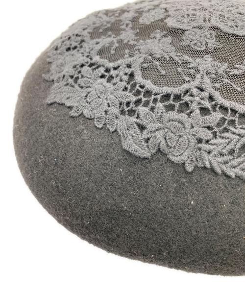 CA4LA（カシラ）CA4LA (カシラ) ベレー帽 ブラックの古着・服飾アイテム