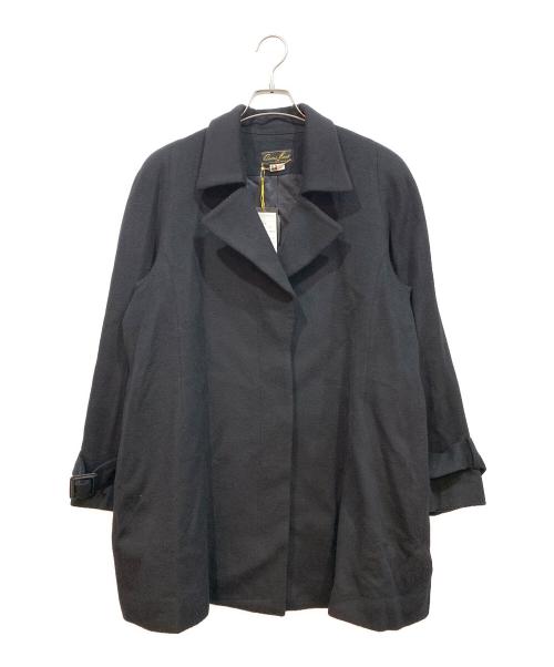 QUINS MOAT（クイーンスモート）QUINS MOAT (クイーンスモート) Agnona (アニオナ) コート ブラック サイズ:38の古着・服飾アイテム