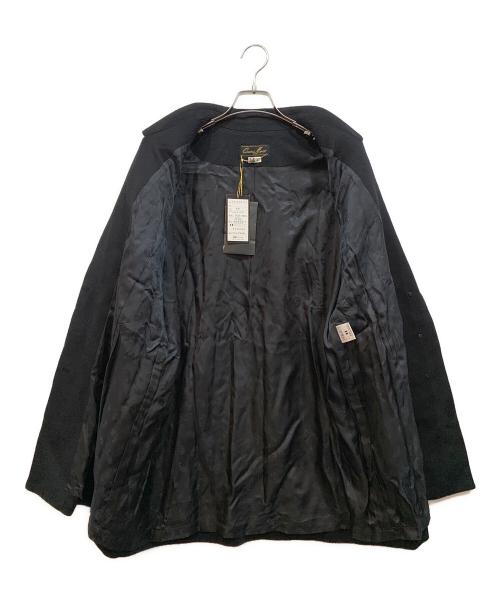 QUINS MOAT（クイーンスモート）QUINS MOAT (クイーンスモート) Agnona (アニオナ) コート ブラック サイズ:38の古着・服飾アイテム