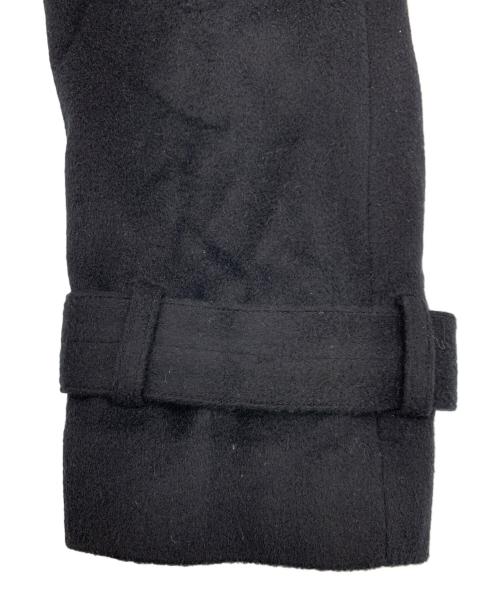 QUINS MOAT（クイーンスモート）QUINS MOAT (クイーンスモート) Agnona (アニオナ) コート ブラック サイズ:38の古着・服飾アイテム