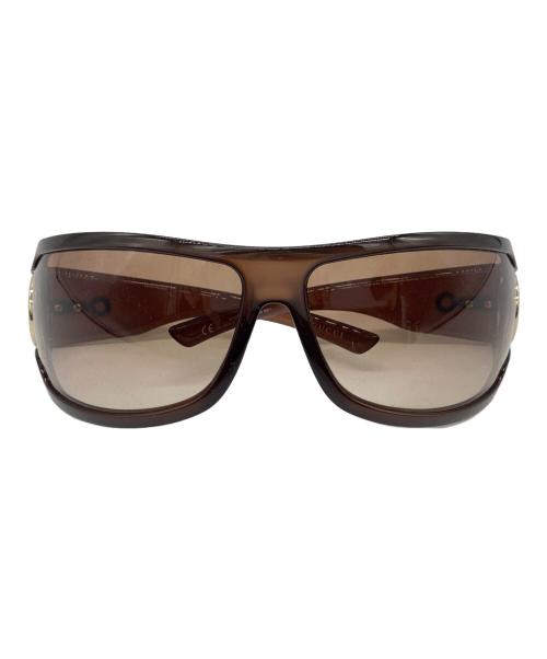 GUCCI（グッチ）GUCCI (グッチ) サングラス ブラウンの古着・服飾アイテム