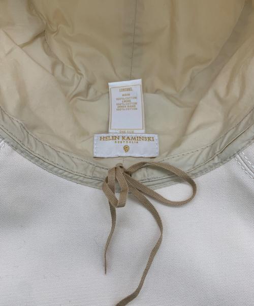 HELEN KAMINSKI（ヘレンカミンスキー）HELEN KAMINSKI (ヘレンカミンスキー) CARYN / ハット ホワイト サイズ:SIZE ONEの古着・服飾アイテム