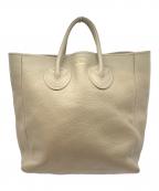 YOUNG & OLSEN The DRYGOODS STOREヤングアンドオルセン ザ ドライグッズストア）の古着「レザートートバッグ」｜ベージュ