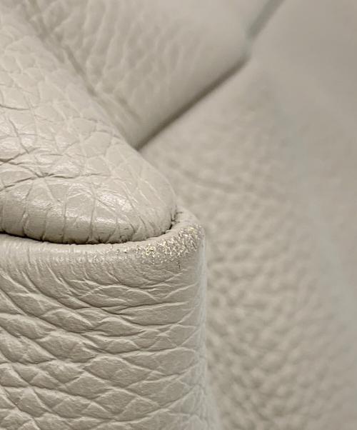 YOUNG & OLSEN The DRYGOODS STORE（ヤングアンドオルセン ザ ドライグッズストア）YOUNG & OLSEN The DRYGOODS STORE (ヤングアンドオルセン ザ ドライグッズストア) レザートートバッグ ベージュの古着・服飾アイテム