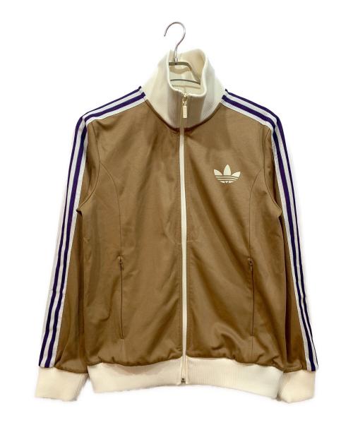 adidas（アディダス）adidas (アディダス) トラックジャケット ブラウン サイズ:US：M、J：XLの古着・服飾アイテム