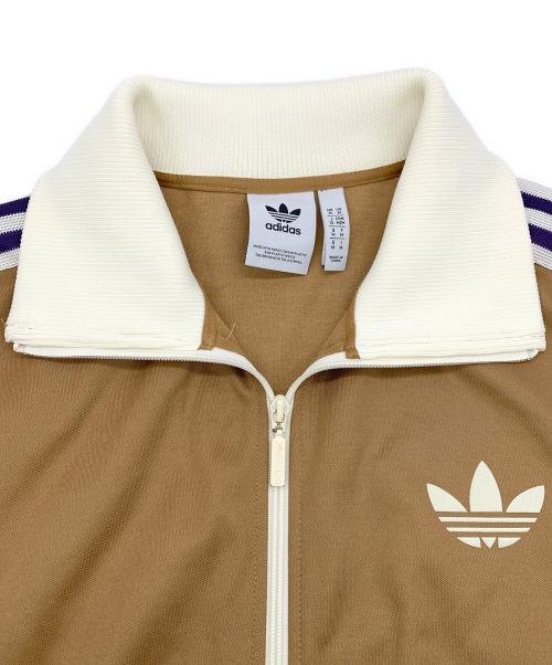adidas（アディダス）adidas (アディダス) トラックジャケット ブラウン サイズ:US：M、J：XLの古着・服飾アイテム