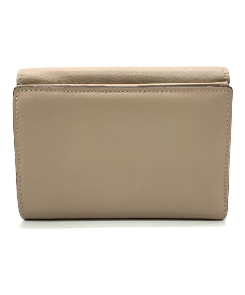 FENDI（フェンディ）FENDI (フェンディ) 3つ折り財布 ライトグレーの古着・服飾アイテム