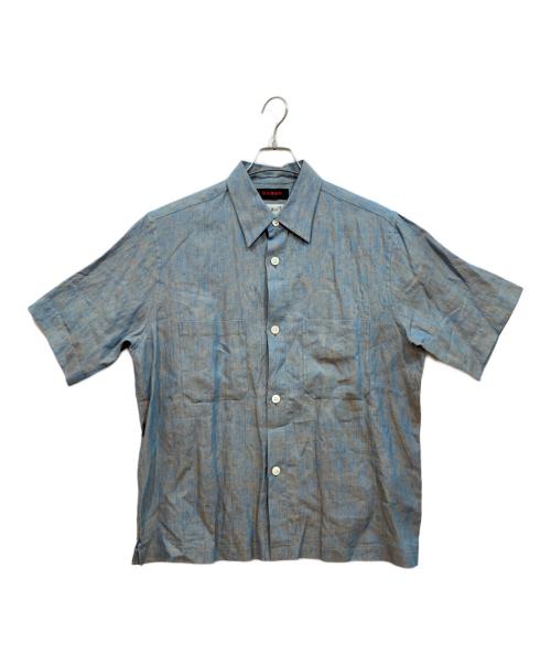 CABAN（キャバン）CABAN (キャバン) 半袖シャツ ブルー サイズ:Mの古着・服飾アイテム