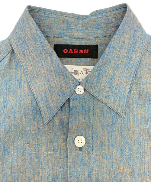 CABAN（キャバン）CABAN (キャバン) 半袖シャツ ブルー サイズ:Mの古着・服飾アイテム