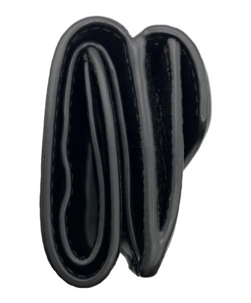 MICHAEL KORS（マイケル・コース）MICHAEL KORS (マイケル・コース) 3つ折り財布 ブラックの古着・服飾アイテム