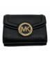 MICHAEL KORS（マイケル・コース）の古着「3つ折り財布」｜ブラック