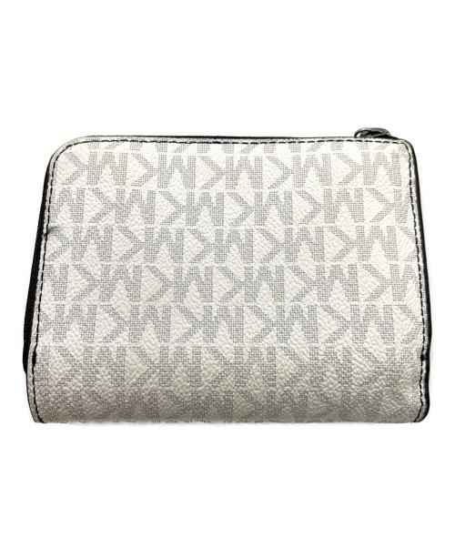 MICHAEL KORS（マイケルコース）MICHAEL KORS (マイケルコース) 2つ折り財布 ホワイトの古着・服飾アイテム