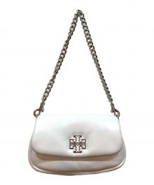 TORY BURCH（トリーバーチ）の古着「チェーンショルダーバッグ」｜ホワイト